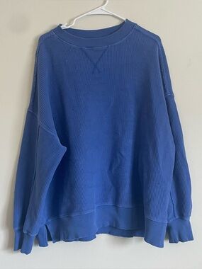 Aerie Crewneck Ribbed Sweater
